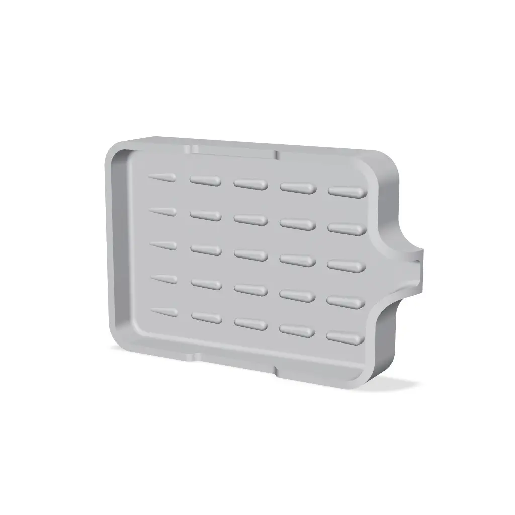 Minimalist Soap & Sponge Holder with Drainage — modelo 3D