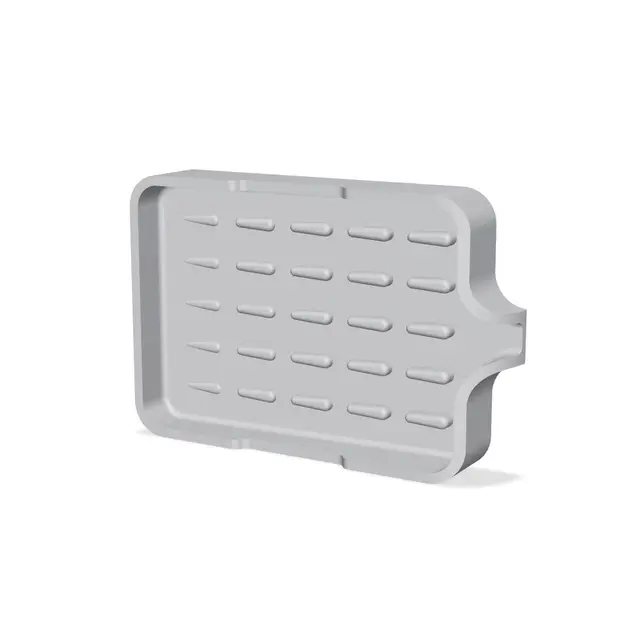 Minimalist Soap & Sponge Holder with Drainage — modelo 3D