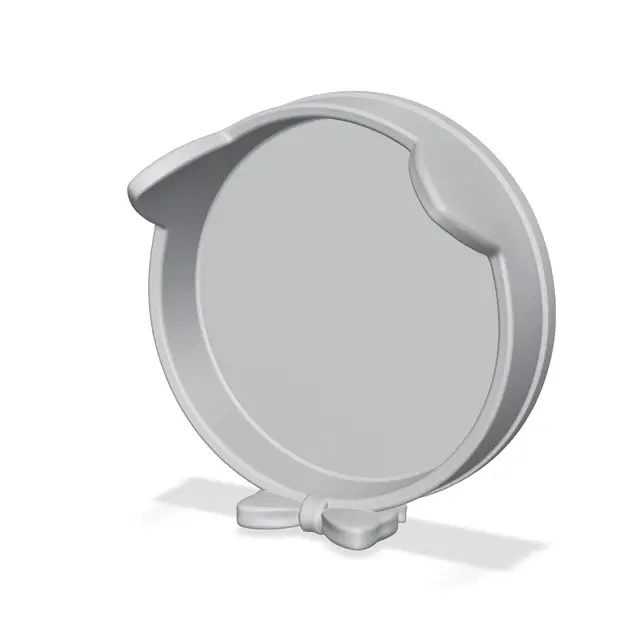 Cute Cat Bow Jewelry Tray — modelo 3D