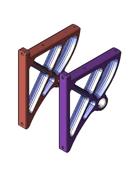 Shelf Brackets with Filament Spool Holder Mount! — modelo 3D