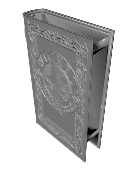 Wicked - Book Litho — modelo 3D