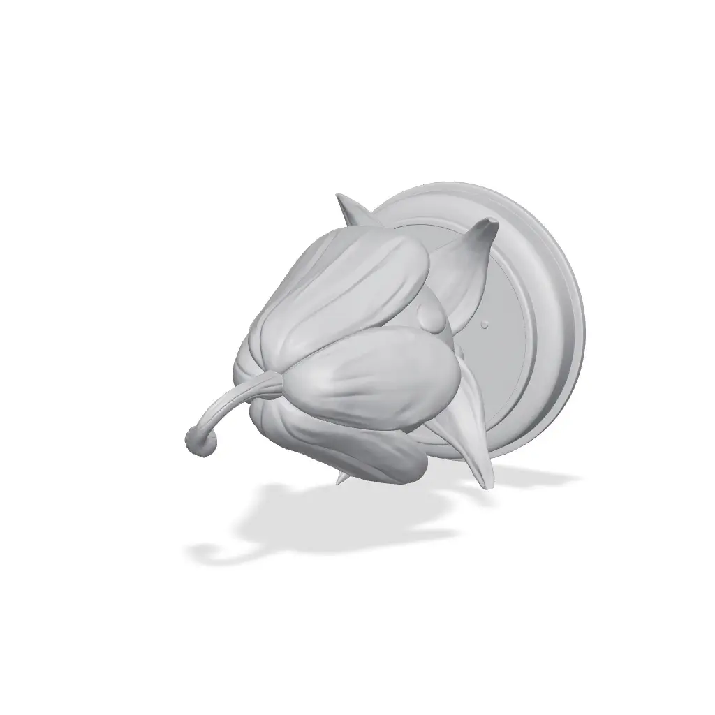 Chibi Weepinbell Pokemon | Multicolour & Single Colour — modelo 3D