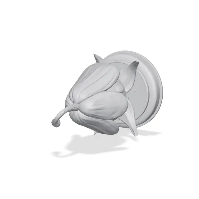 Chibi Weepinbell Pokemon | Multicolour & Single Colour — modelo 3D