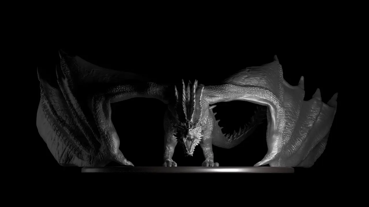 Drogon — modelo 3D