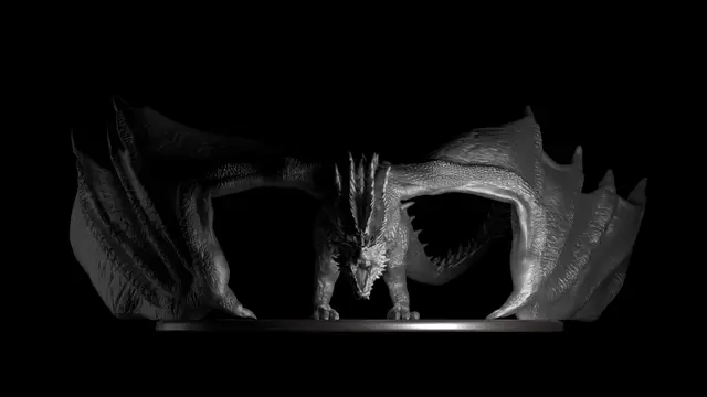 Drogon — modelo 3D