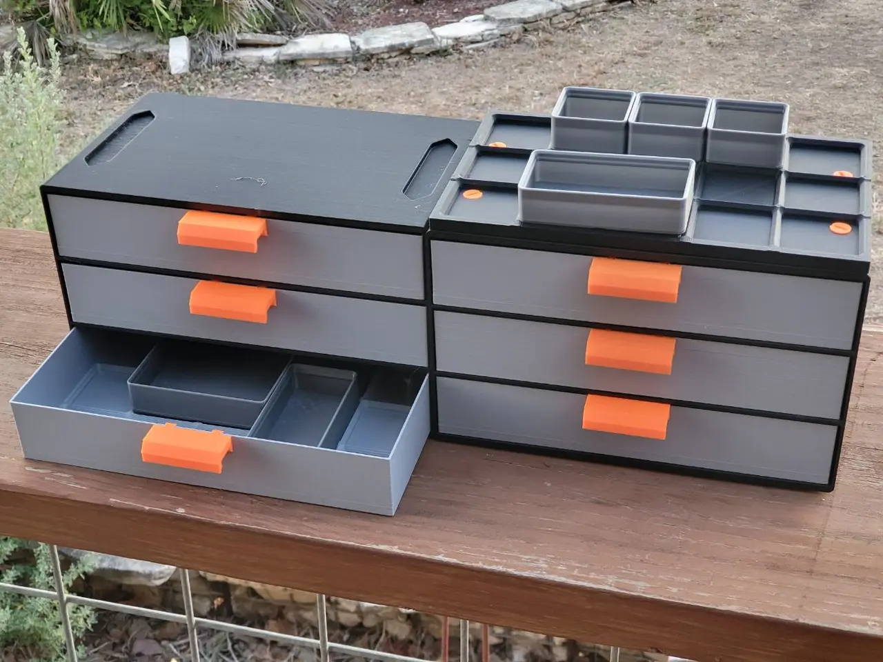Gridfinity Modular Drawer System — modelo 3D