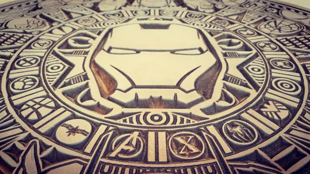 Marvel Calendar — modelo 3D