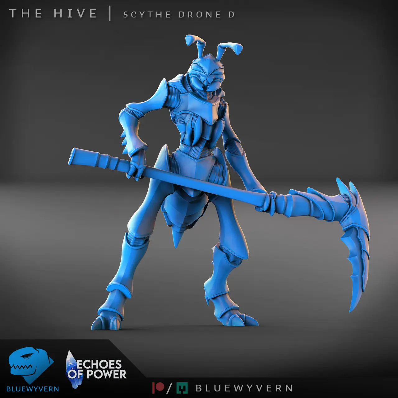 The Hive - Scythe Drone D — modelo 3D