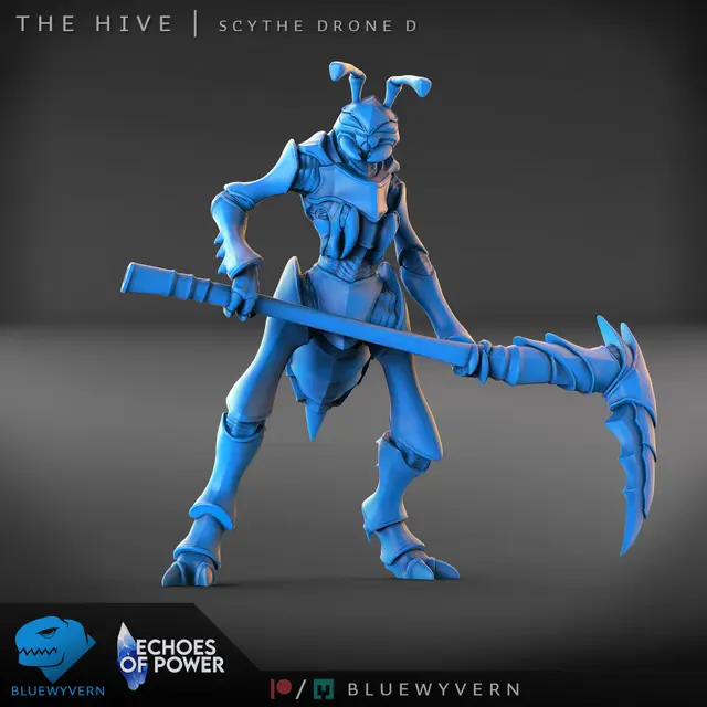 The Hive - Scythe Drone D — modelo 3D