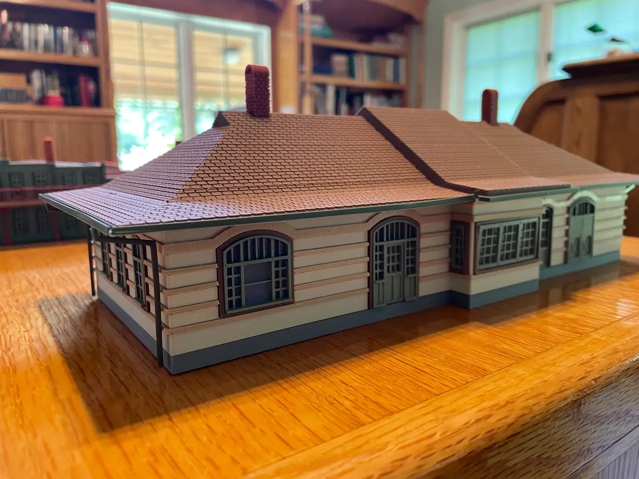 HO Scale Tenino Washington Depot — modelo 3D