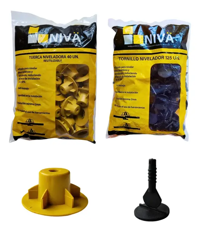 Tornillos nivelador de porcelanato NIVA — modelo 3D