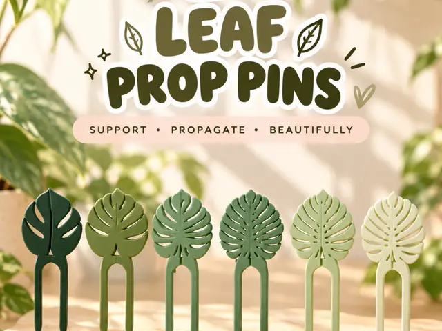 Botanical Leaf Prop Pins – Set of 6 — modelo 3D