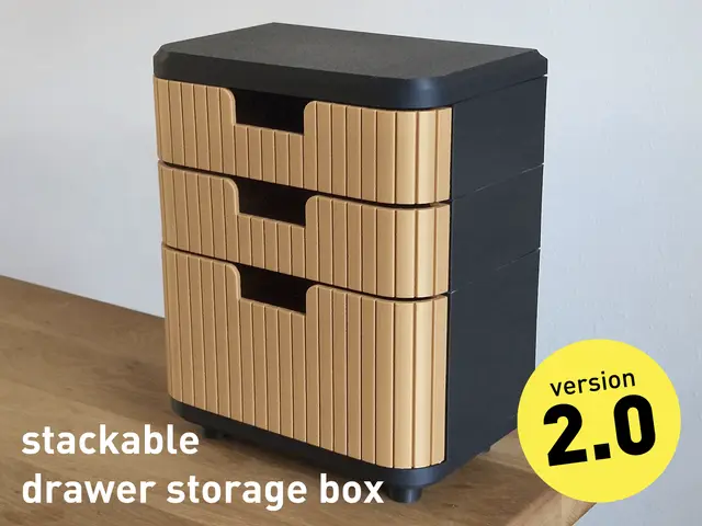 Stackable Drawer Storage Box — modelo 3D