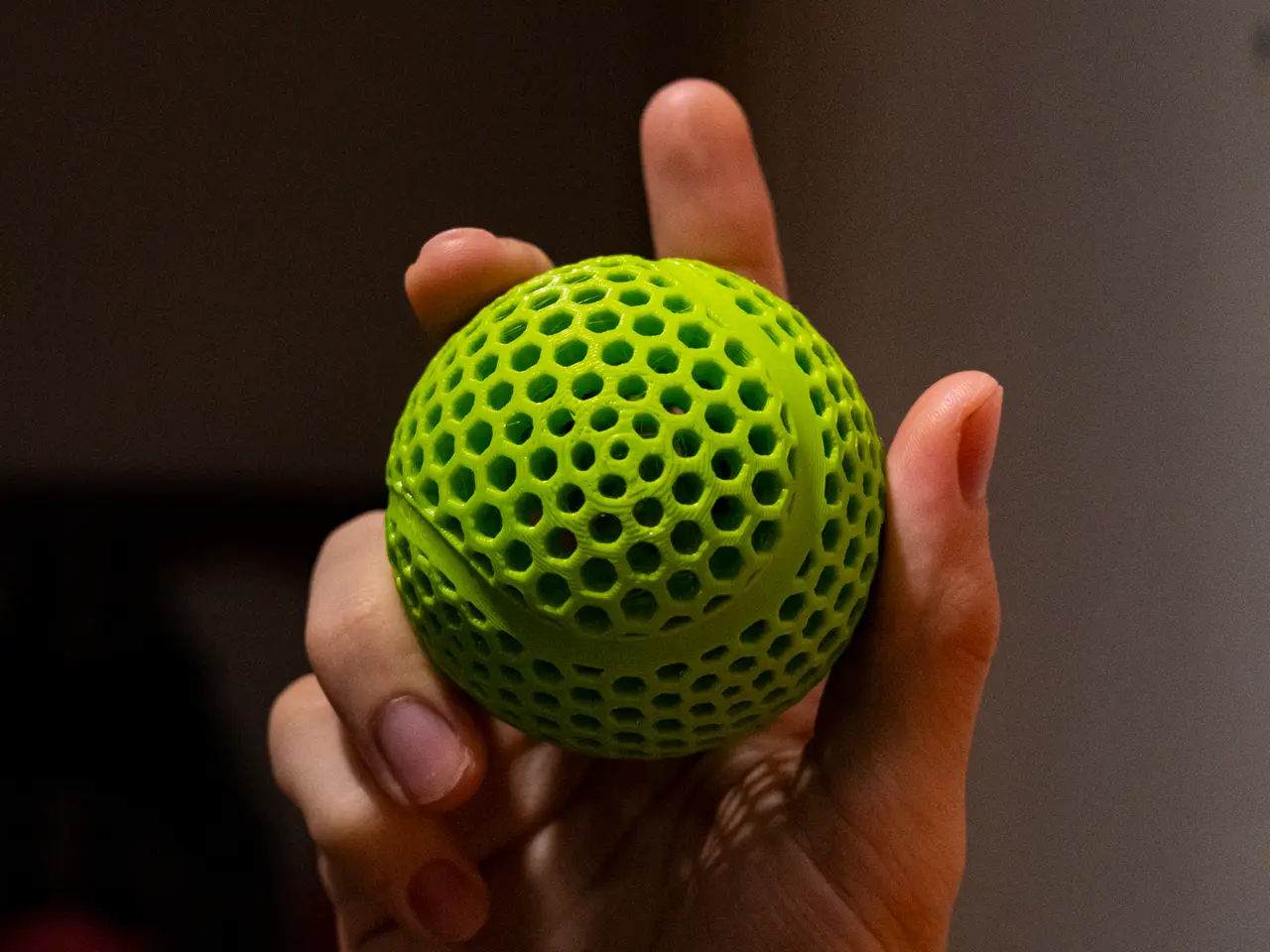 Airless Tennis Ball 2.0 Pickleball Wiffle — modelo 3D