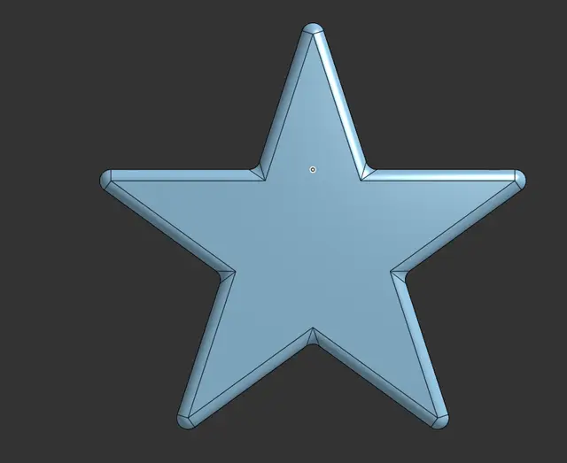 5-Pointed Star Model — modelo 3D