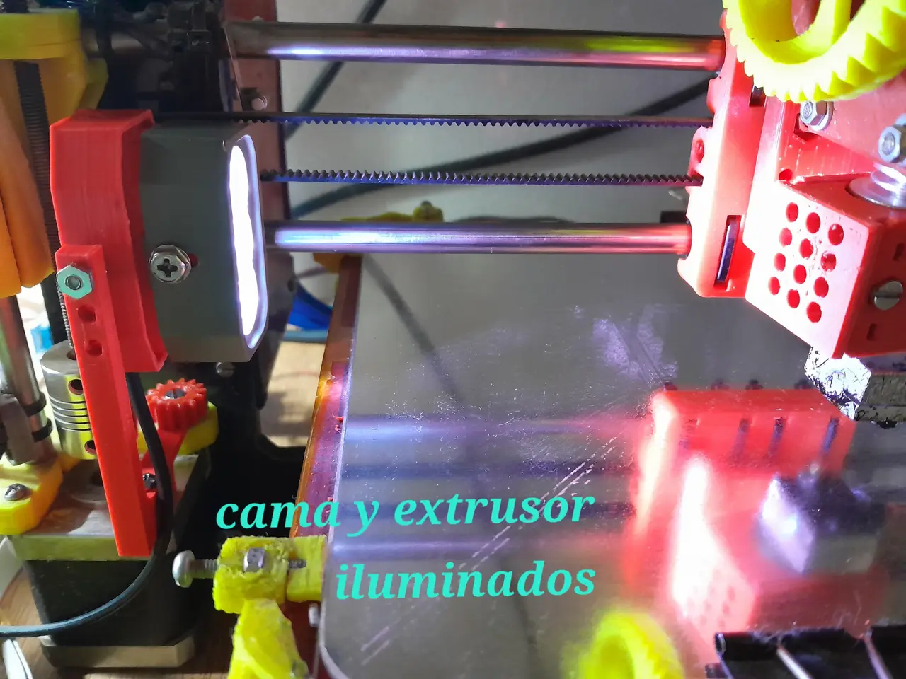 Soporte Lámpara de LEDs — modelo 3D
