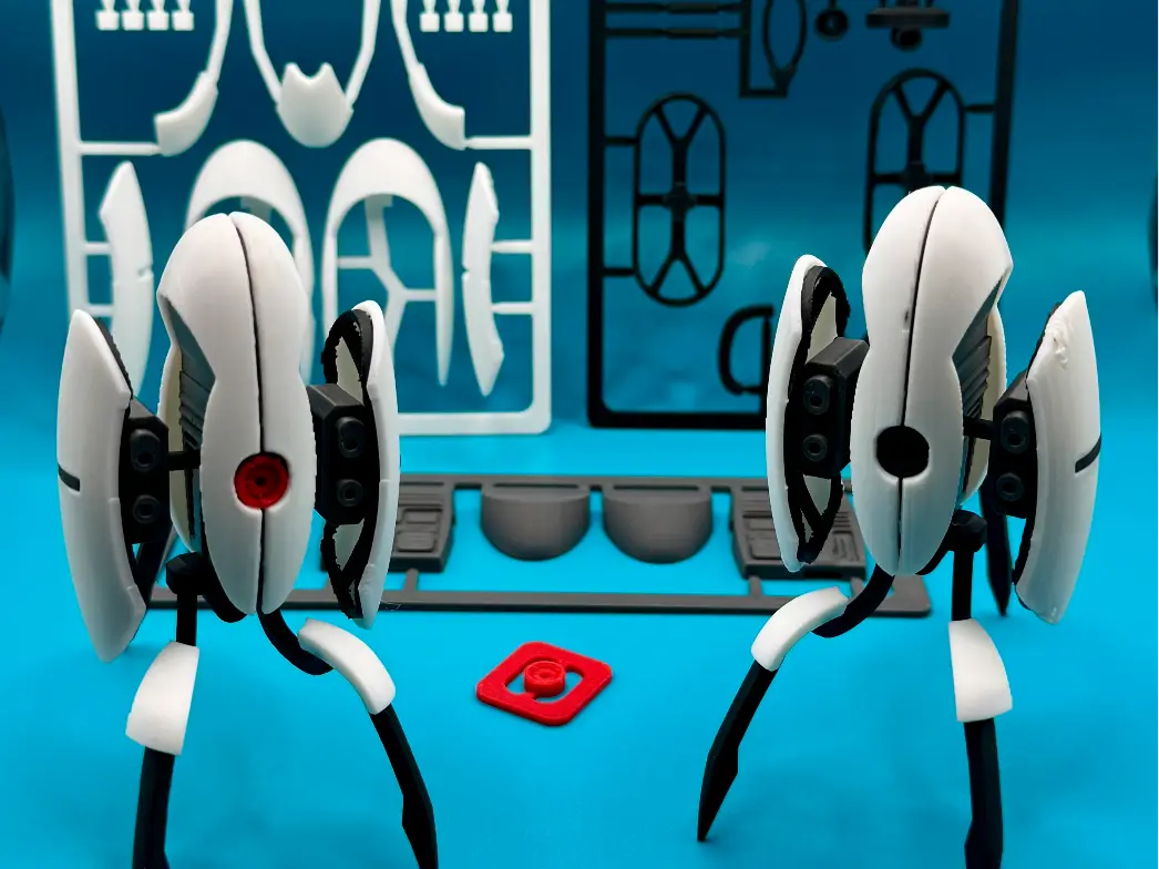 Aperture Science Sentry Turret – Kit Card Edition — modelo 3D