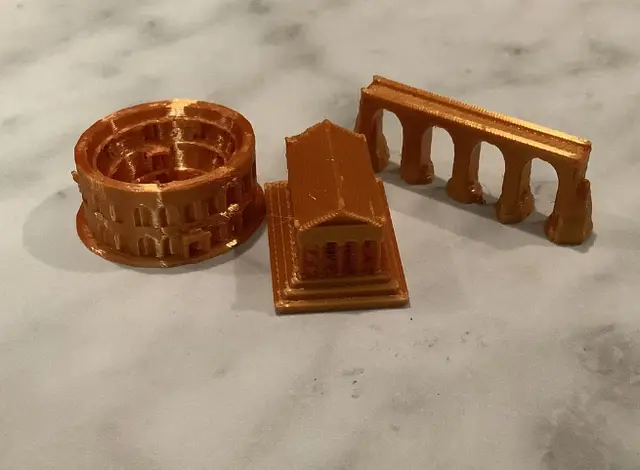 Roman themed catan pieces — modelo 3D