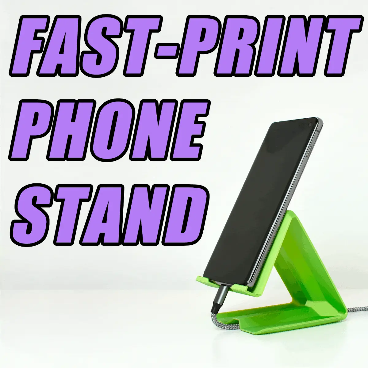 Fast-Print Mobile/Cell Phone Stand — modelo 3D