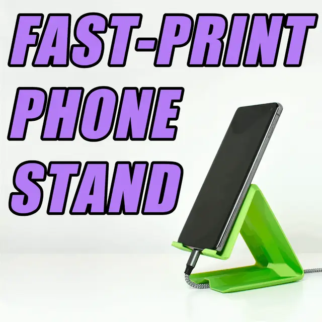 Fast-Print Mobile/Cell Phone Stand — modelo 3D