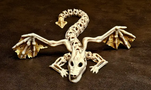 Skeleton Dragon — modelo 3D
