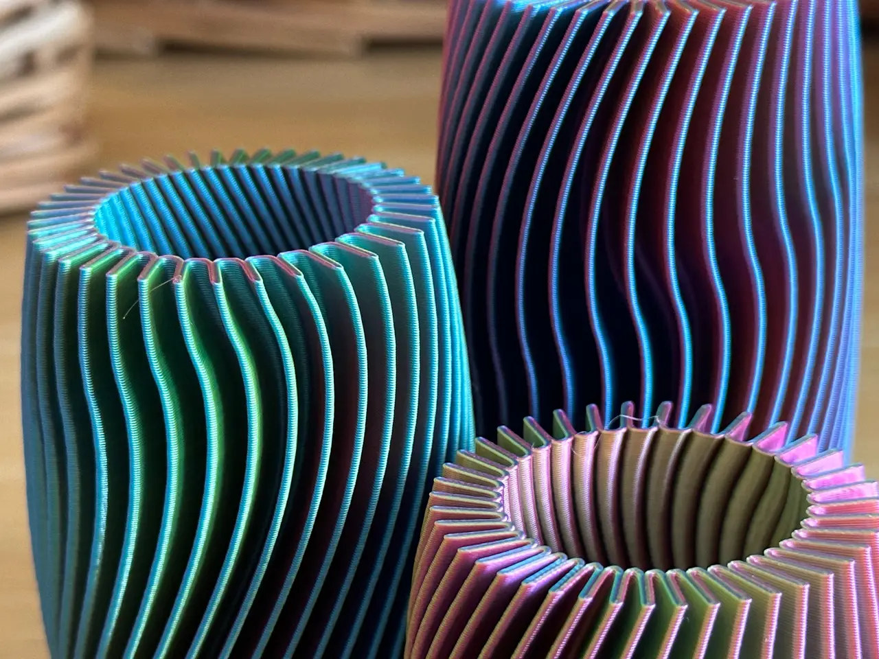 Radial Rib Vase — modelo 3D