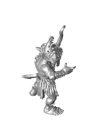 Goblin Archer B - With Free Dragon - 5e DnD Inspired for RPG and Wargamers — modelo 3D