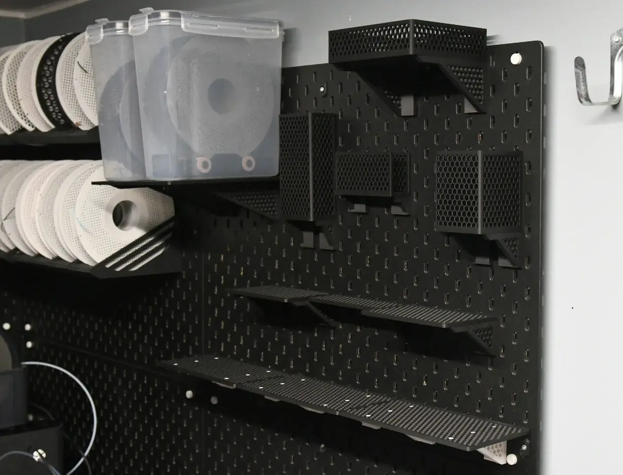 Modular and Customizable Shelf for Ikea Skadis — modelo 3D