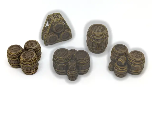 Barrels for Frosthaven — modelo 3D