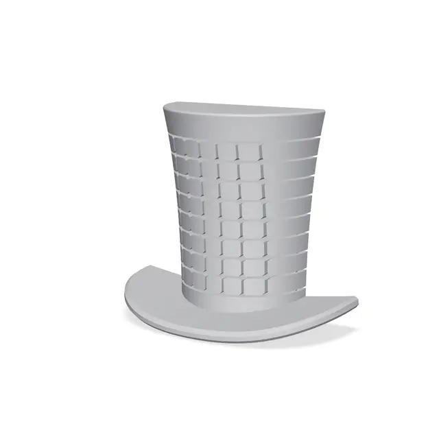 Floppy Top Hat — modelo 3D