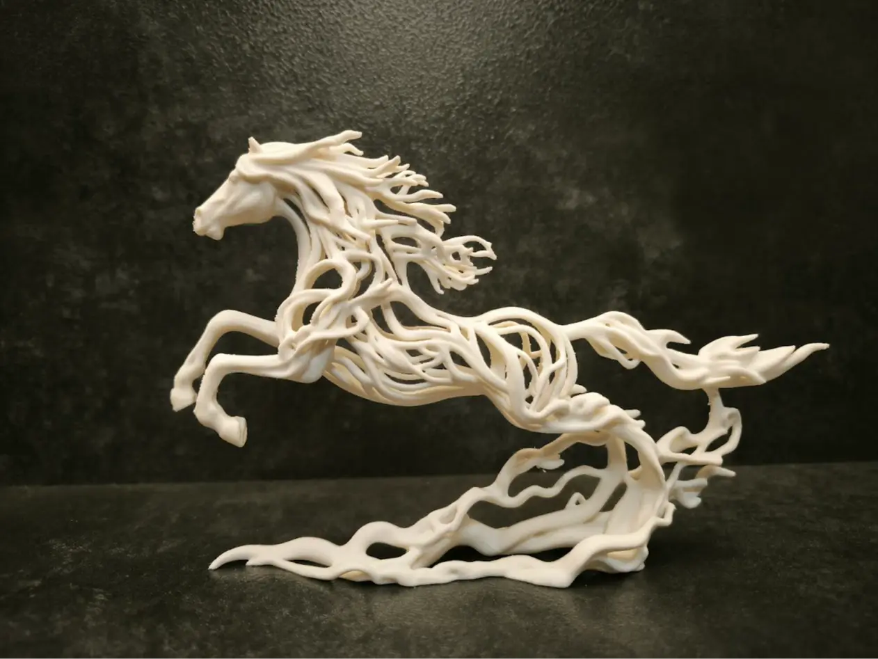 Year of the Horse 2026 - Ethereal Stallion — modelo 3D