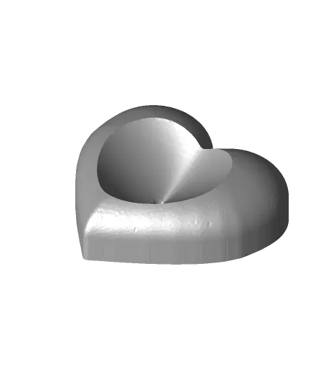 Screwless Heart Gear Stand — modelo 3D