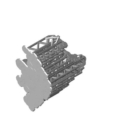 Cube in Cyberspace - With Free Cyberpunk - Sci-Fi Gift Ideas for RPG and Wargamers — modelo 3D
