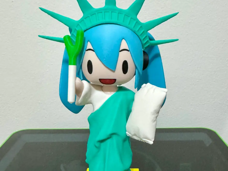 Miku Fufu Liberty — modelo 3D