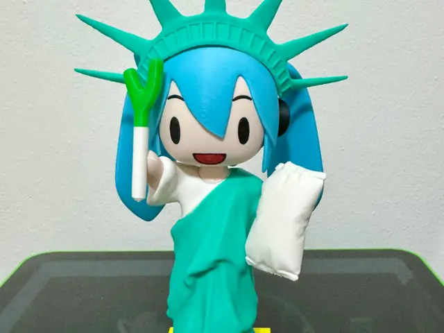Miku Fufu Liberty — modelo 3D