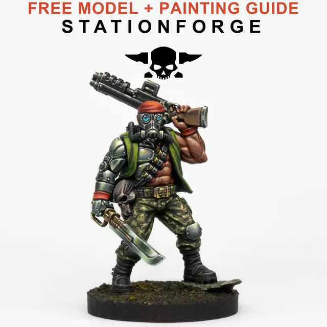GrimGuard Slayer Painting Guide + Model — modelo 3D