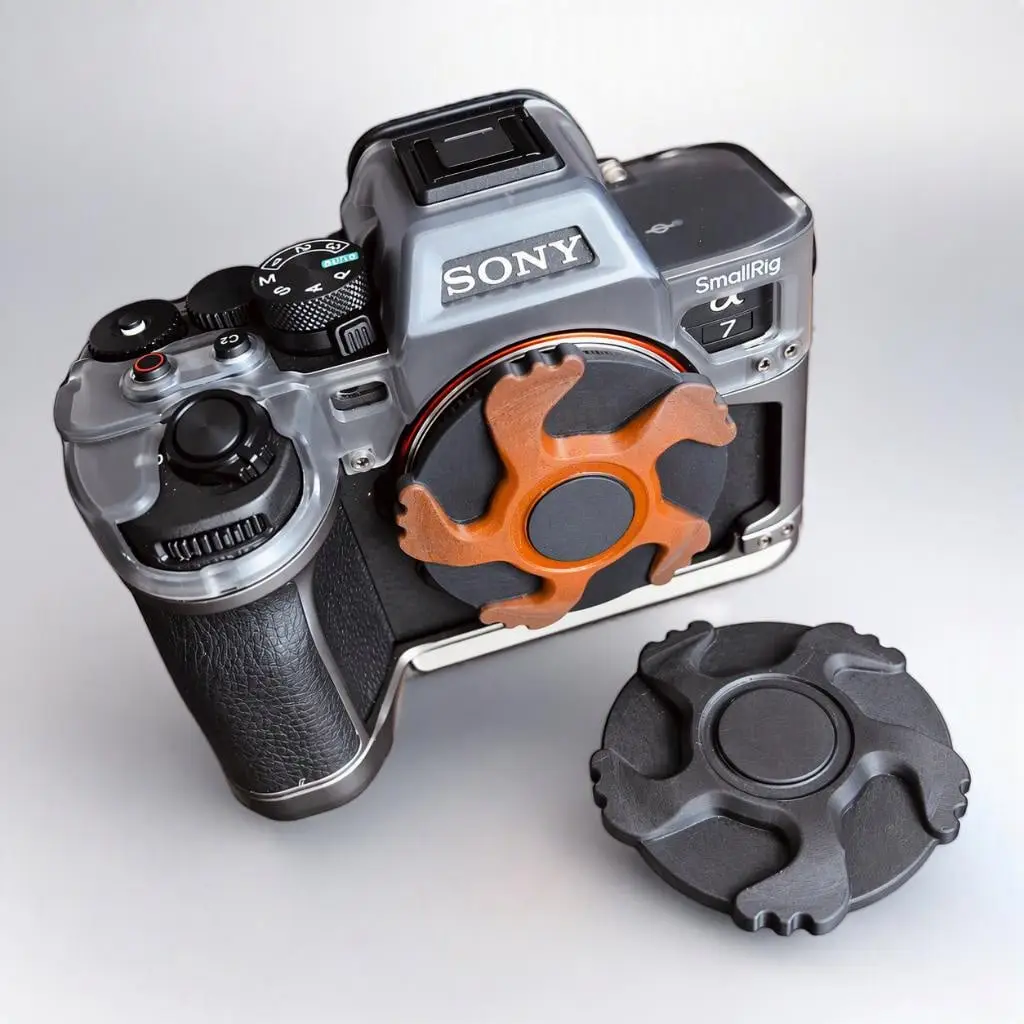 Sony E mount Body Cap — modelo 3D
