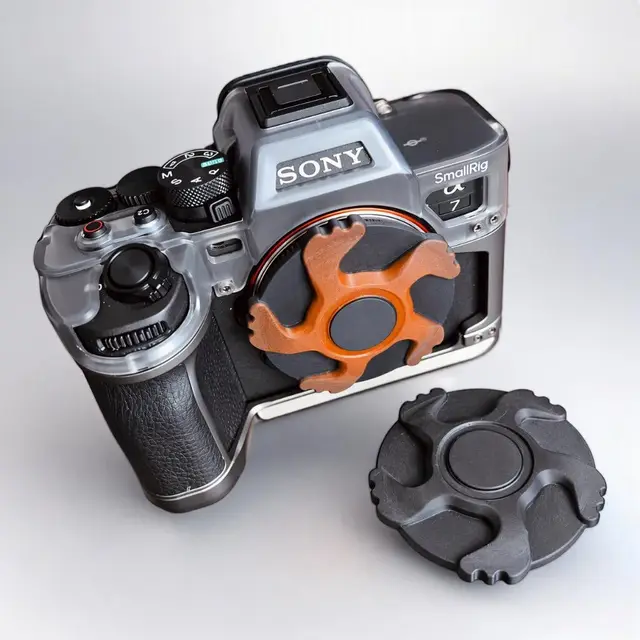Sony E mount Body Cap — modelo 3D