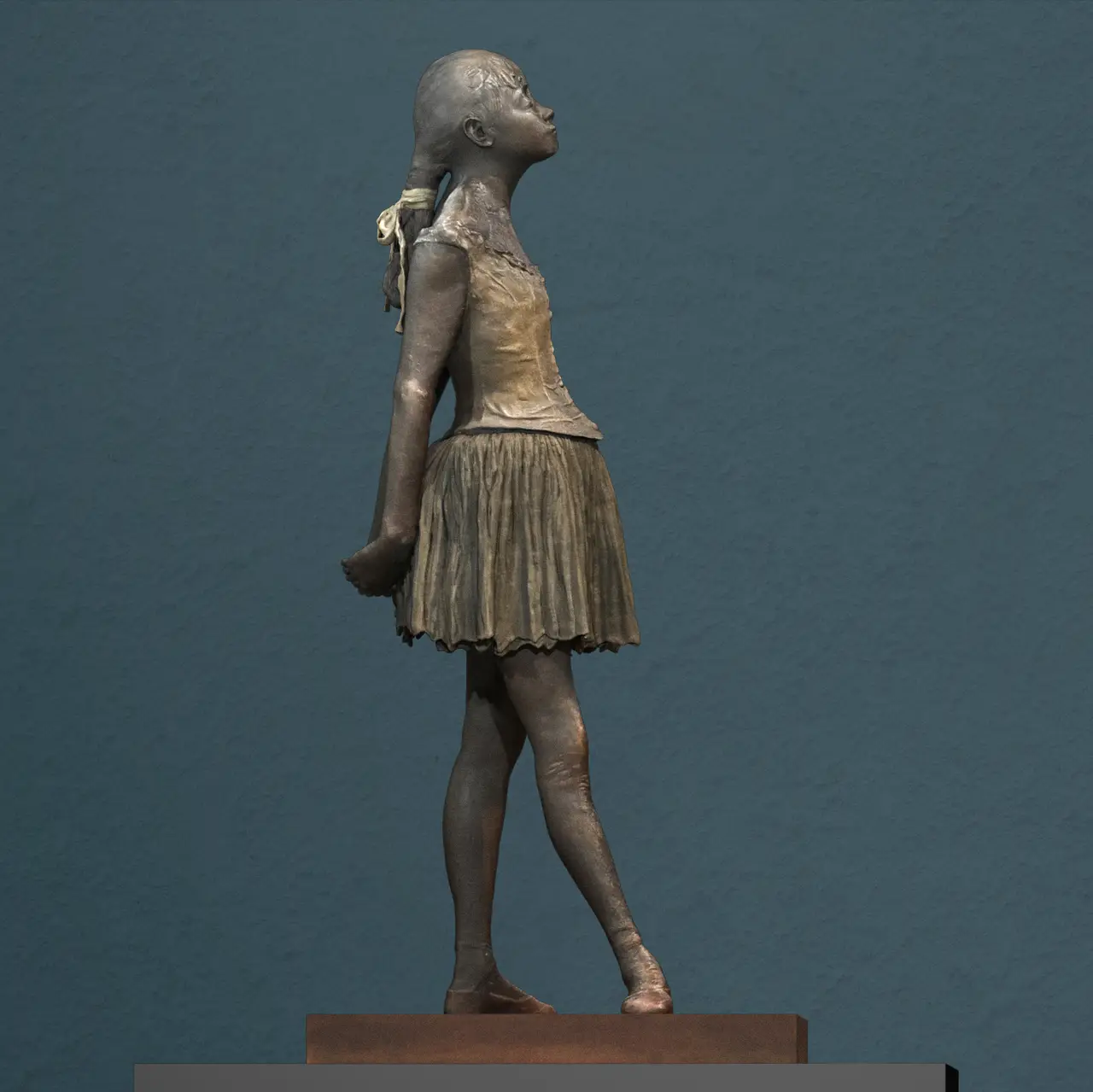 Little Dancer of Fourteen Years (colour) — modelo 3D