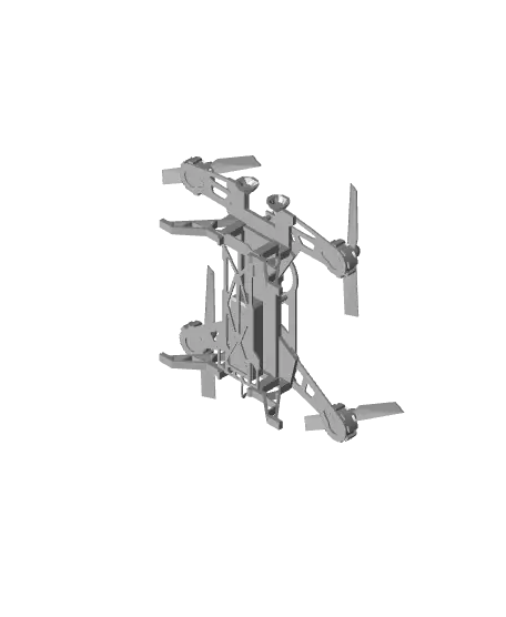 Walkera Racer 250 Multi Parts — modelo 3D