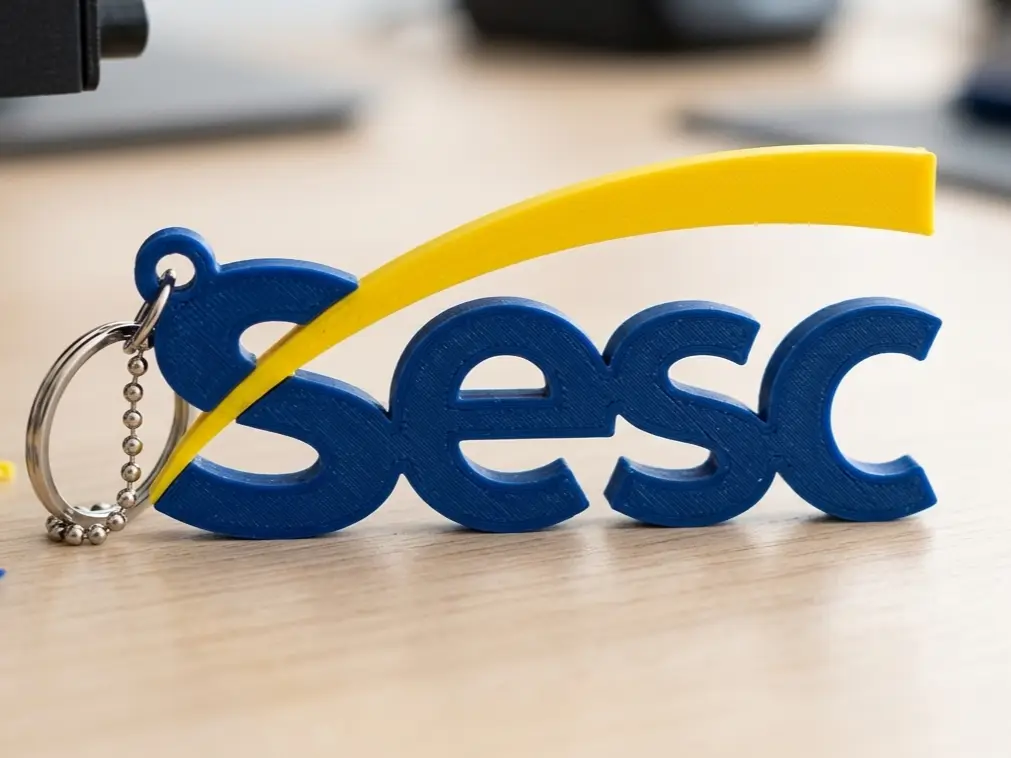 chaveiro do sesc — modelo 3D