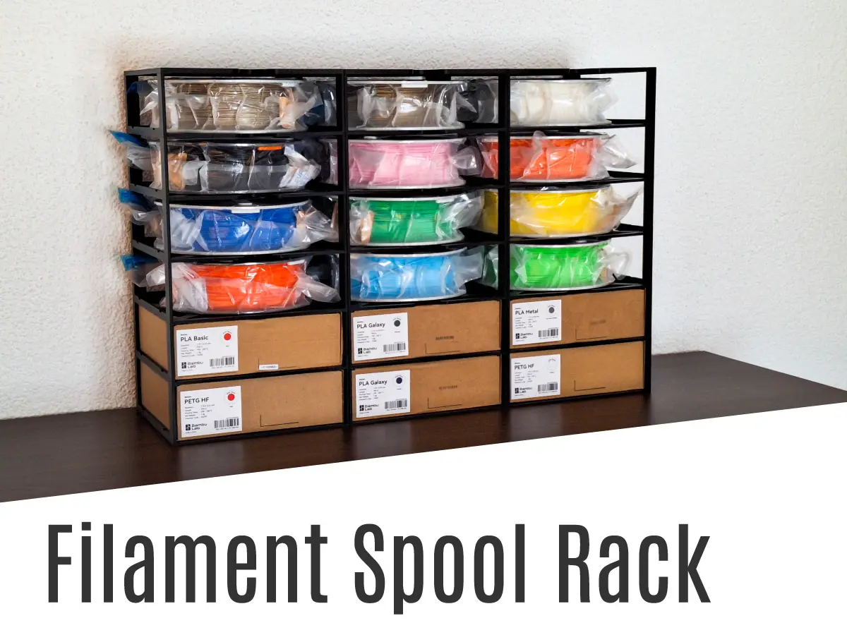 Filament Spool Rack — modelo 3D