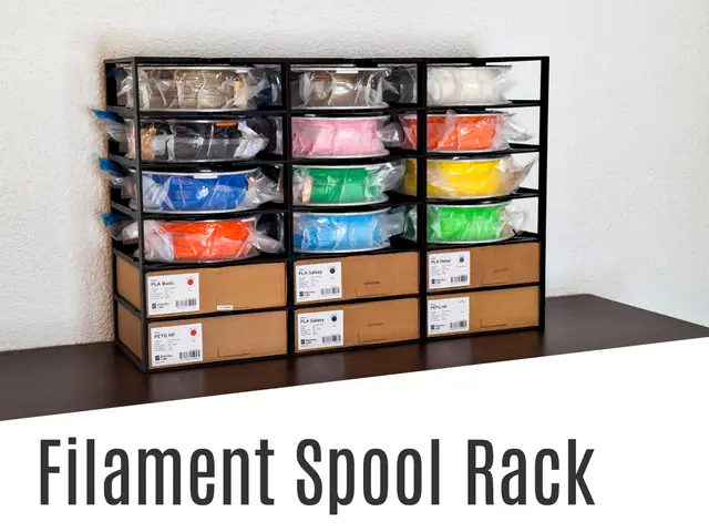 Filament Spool Rack — modelo 3D