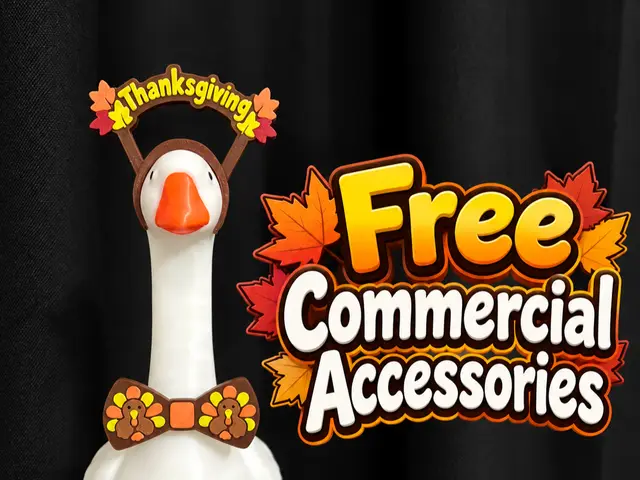 Thanksgiving Accessories Desk Goose — modelo 3D