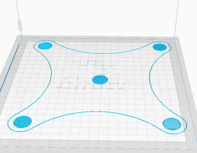 Ender 3 Refined Bed Level Test & Calibration — modelo 3D