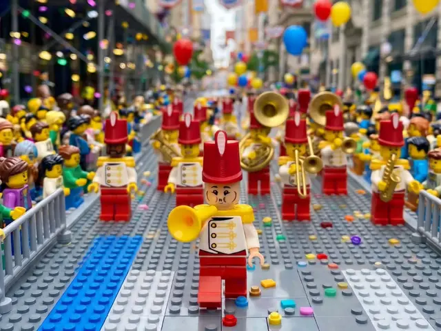 Big Brick Marching Band — modelo 3D