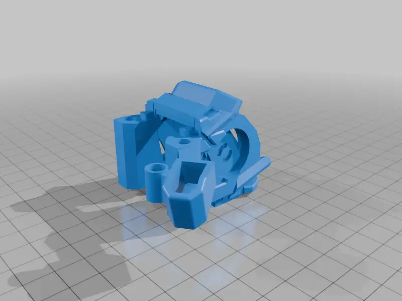 xt60 on cam cage ws hd — modelo 3D