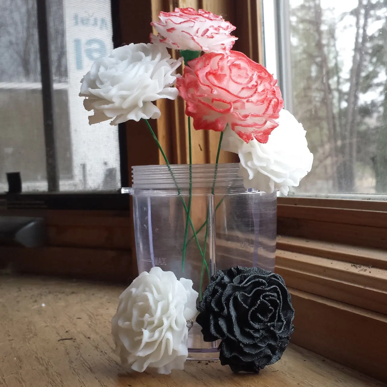 Carnation Flower Blossom Top — modelo 3D