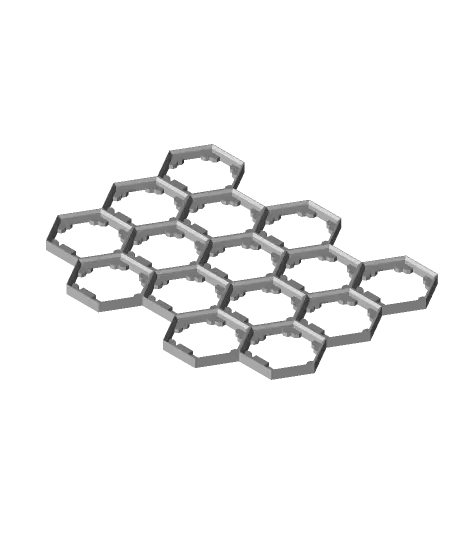 Hextraction Game Boards — modelo 3D