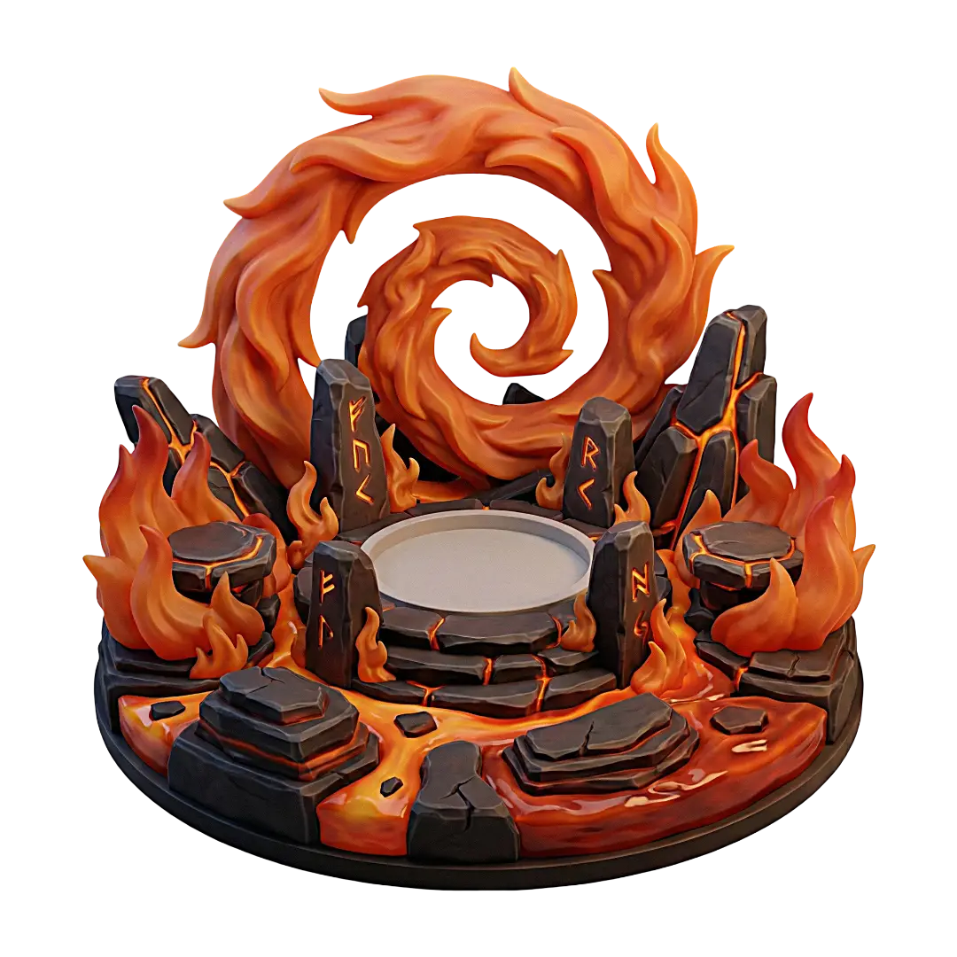 Infernal Maelstrom_Test_Diorama — modelo 3D